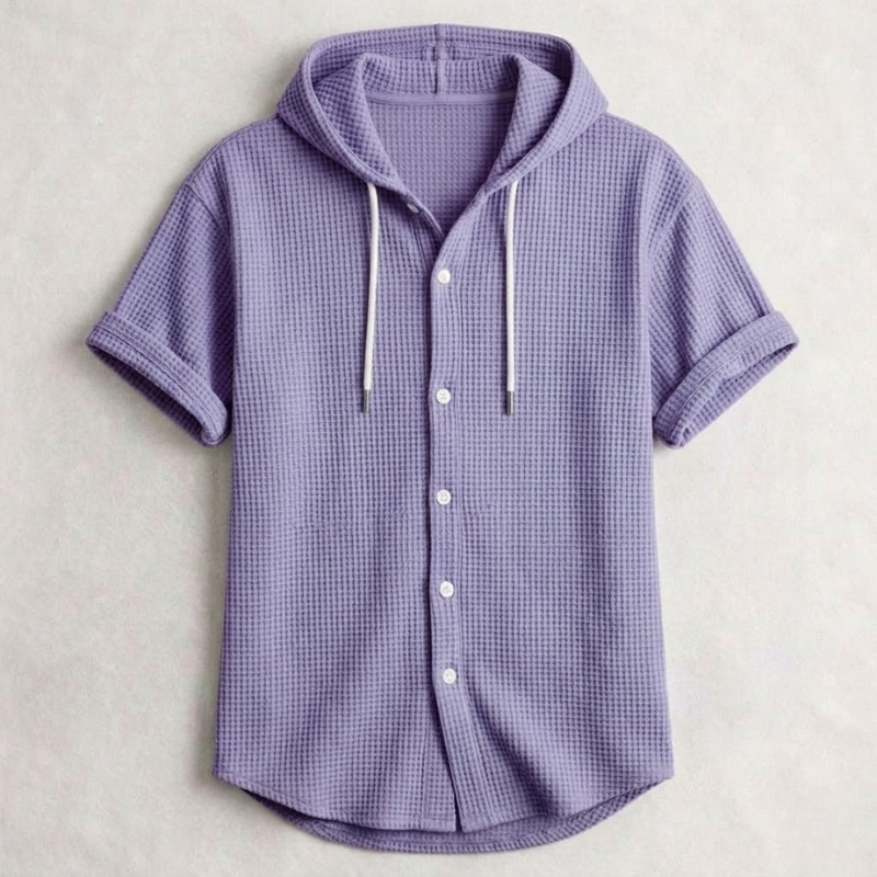 Beckett Cotton Hooded Shirt