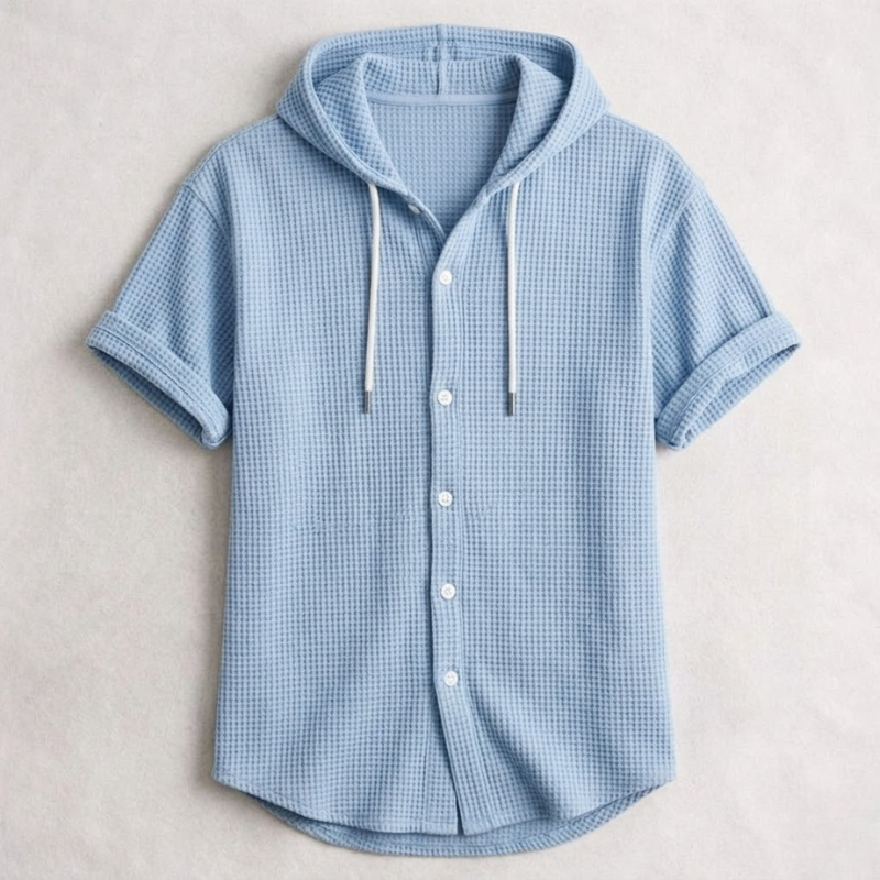 Beckett Cotton Hooded Shirt