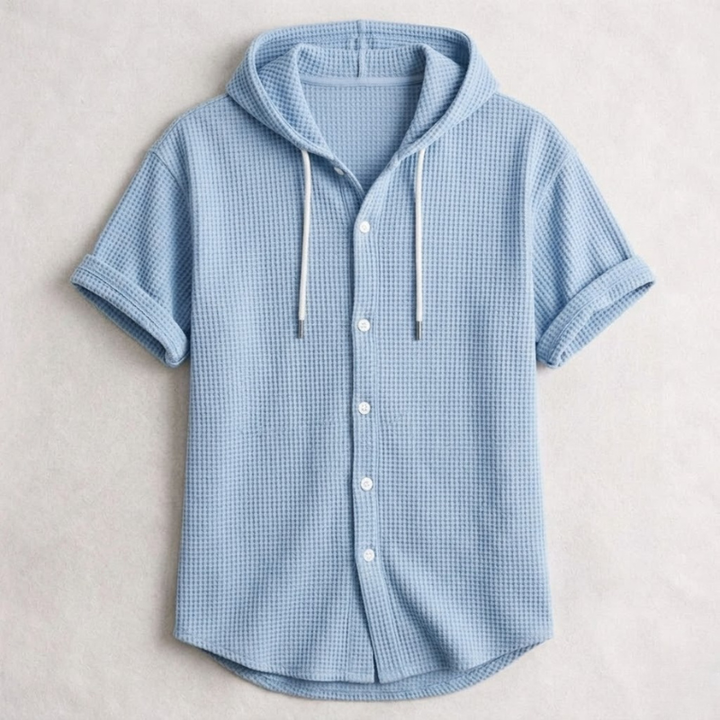 Beckett Cotton Hooded Shirt
